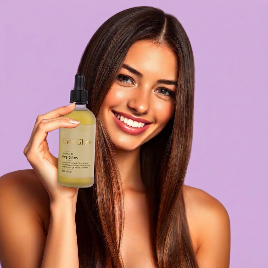 EverGlow Nourishing Hair Care Oil – Natural Herbal Essence for Deep Follicle Repair