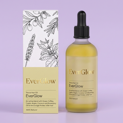 EverGlow Nourishing Hair Care Oil – Natural Herbal Essence for Deep Follicle Repair