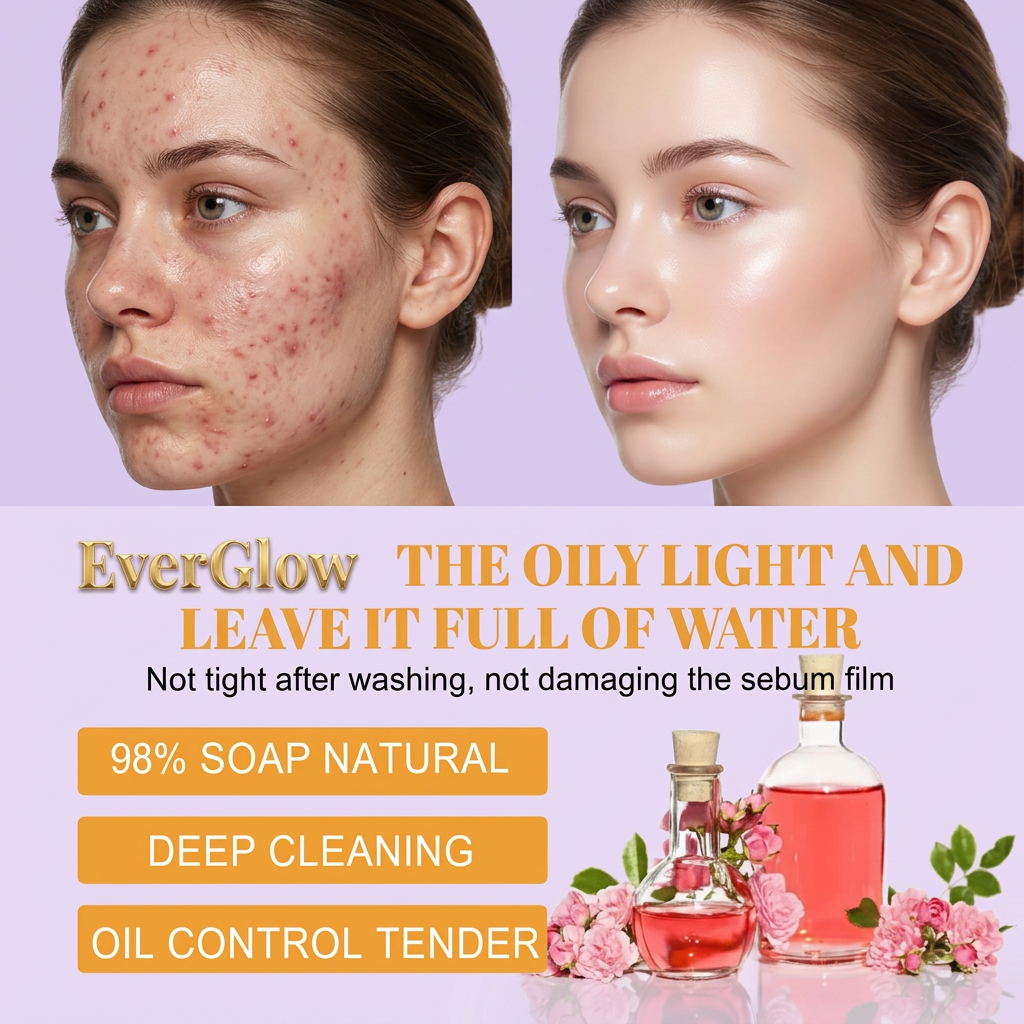 EverGlow Turmeric Cleansing Foam — Deep Pore Cleanse, Brightening & Hydration | 100ml